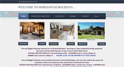 Desktop Screenshot of horizontalholidays.com